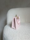 Sac papier Luxe Rose Express - poignées roses - XS (16x8x16cm)