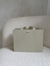 LUXURY PAPER BAG GOLD GLITTER – S (25x10x20 cm)