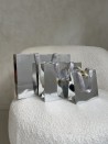 Sac papier Luxe Silver miroir Express - S (25x10x20cm)