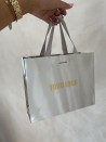 Sac papier Luxe Silver miroir Express - S (25x10x20cm)