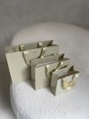 LUXURY PAPER BAG GOLD GLITTER – M (35x12x25 cm)