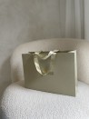 LUXURY PAPER BAG GOLD GLITTER – M (35x12x25 cm)
