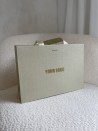 BOLSA DE PAPEL LUJO DORADA CON BRILLOS – M (35x12x25 cm)
