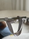 Sac papier Luxe Silver miroir Express - M (35x12x25cm)