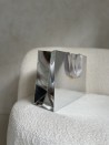 Sac papier Luxe Silver miroir Express - M (35x12x25cm)