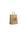 Chronopack Sac poignées torsadées blanc XS