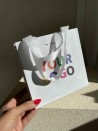 White Luxury Paper Bag – white handles – XS (16 x 8 x 16 cm)