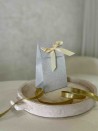 PRESTIGE-ZAK – Glitter Zilver S (12x8x20cm)