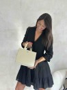 Sac papier Luxe Gold pailleté Express - S (25x10x20cm)
