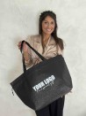 BOLSA NICE DISCO NEGRO – L (58x24x35 cm)