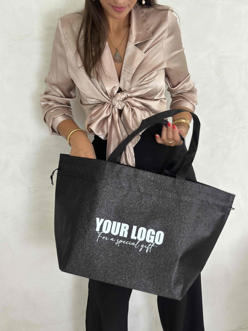 NICE BAG – DISCO BLACK – L (58 x 24 x 35 cm)