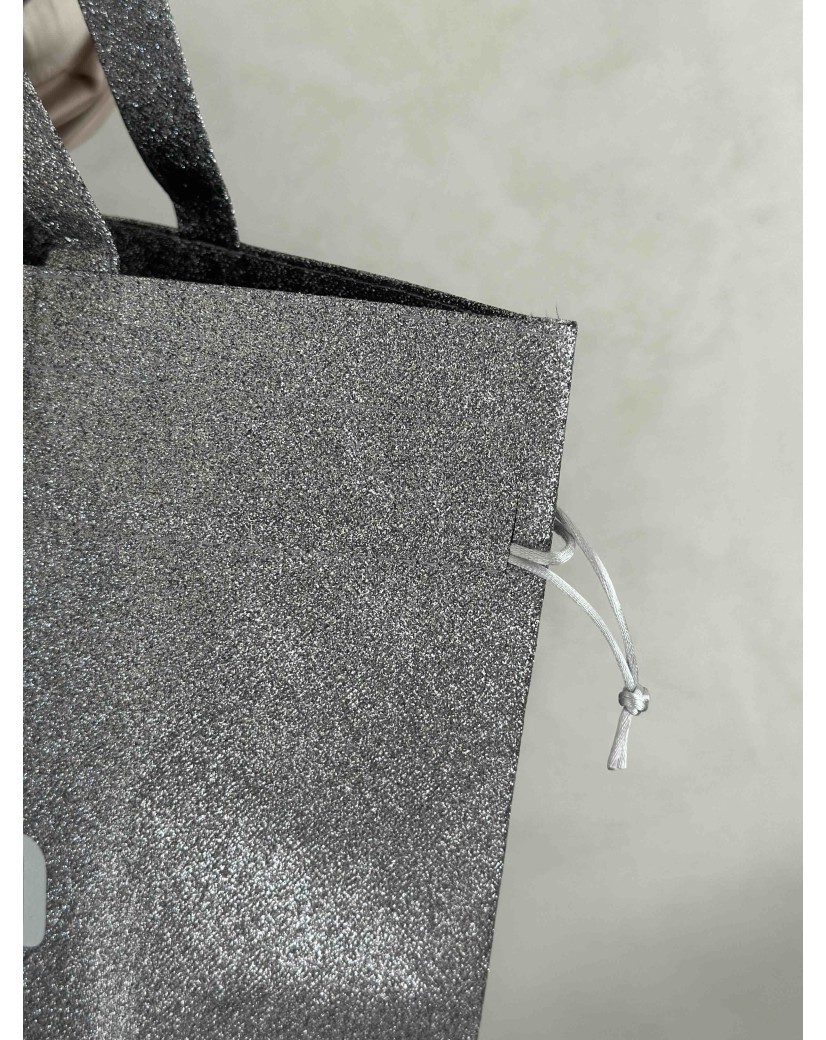 TASCHE NICE DISCO SILBER – M (40x14x30 cm)