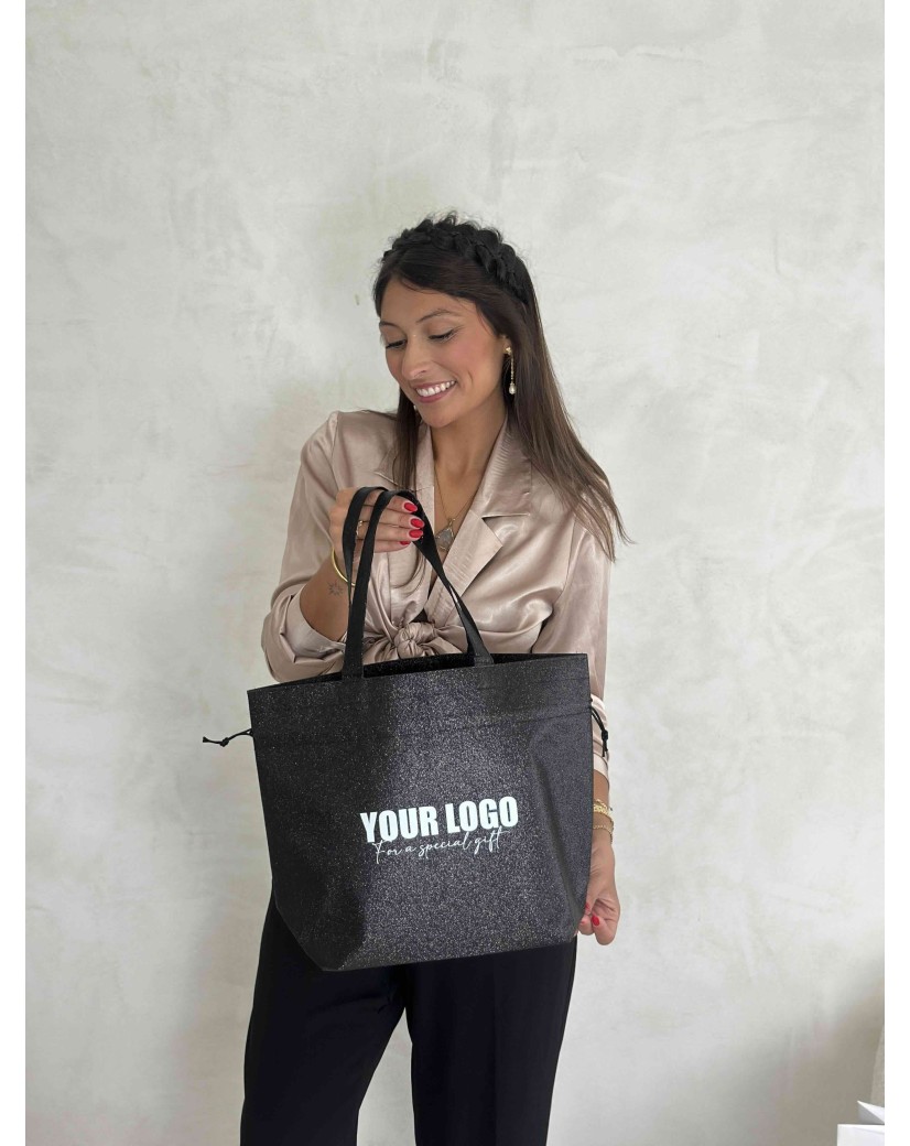 NICE BAG – DISCO BLACK – M (40 x 14 x 30 cm)