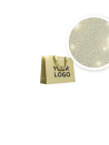 Sac papier Luxe Gold pailleté Express - S (25x10x20cm)