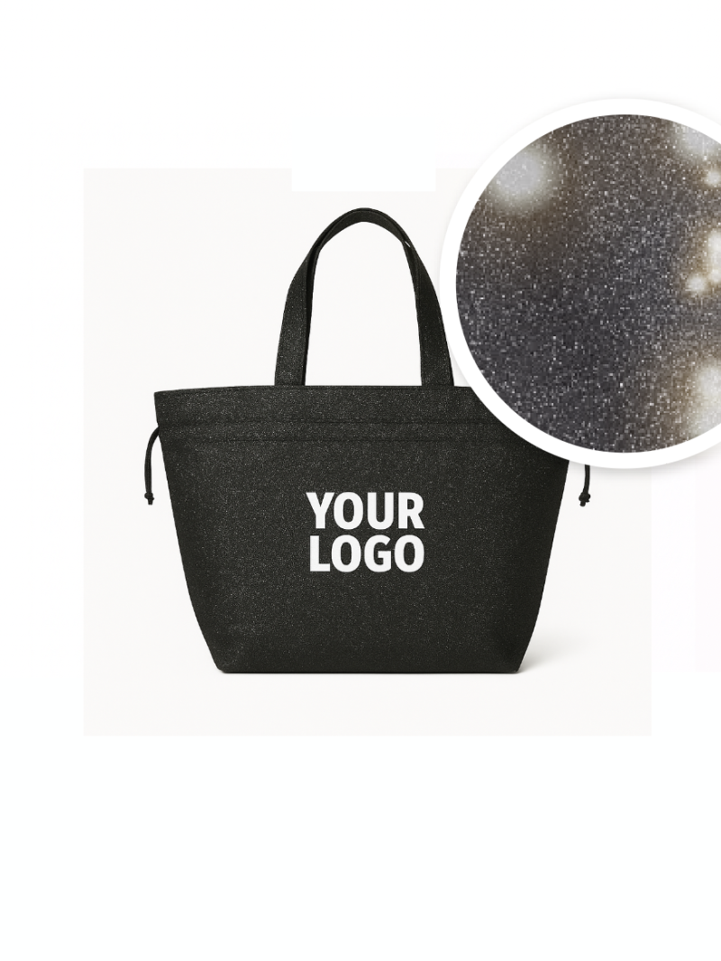 TASCHE NICE DISCO SCHWARZ – M (40x14x30 cm)