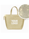 BOLSA NICE DISCO GOLD – L (58x24x35 cm)