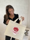 LYON BEIGE Tragetasche - L (45x15x35cm)