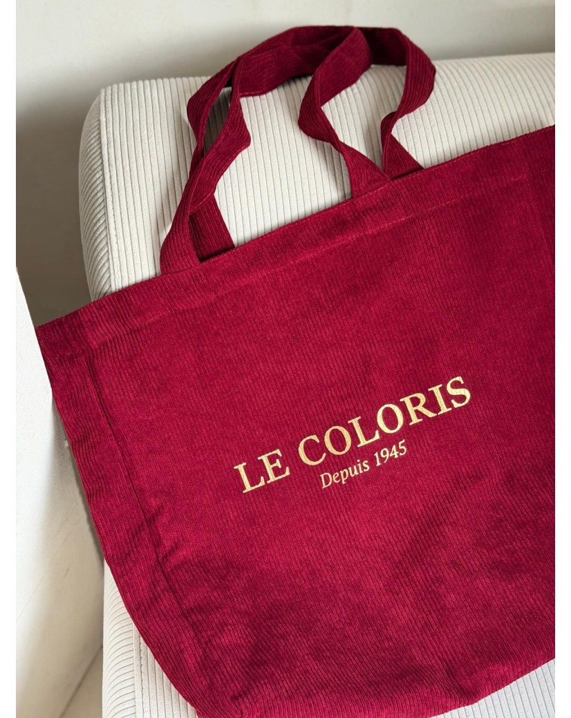 copia de BOLSA OXFORD – TERCIOPELO DE CANALÉ ROSA (41,5 x 10 x 39 cm)