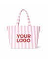 DRAAGTAS NICE  LINEA – PEPPY ROZE - L (58 x 24 x 35 cm)