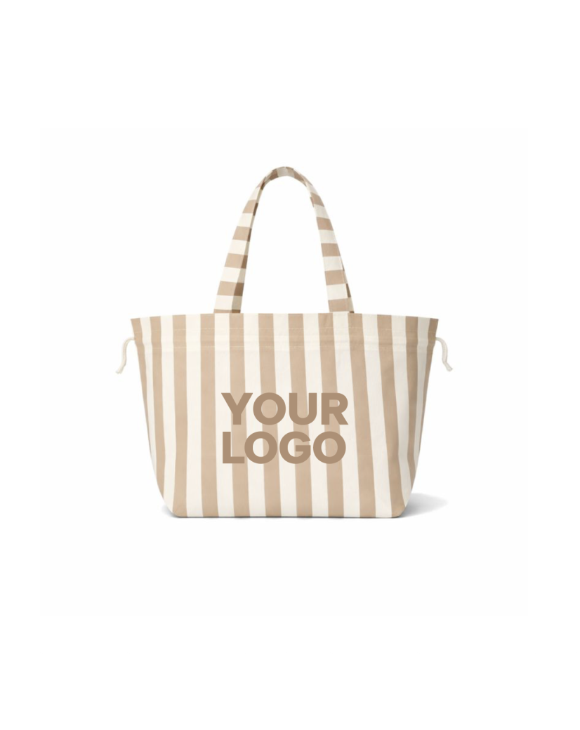 DRAAGTAS NICE  LINEA – BEIGE - L (58 x 24 x 35 cm)