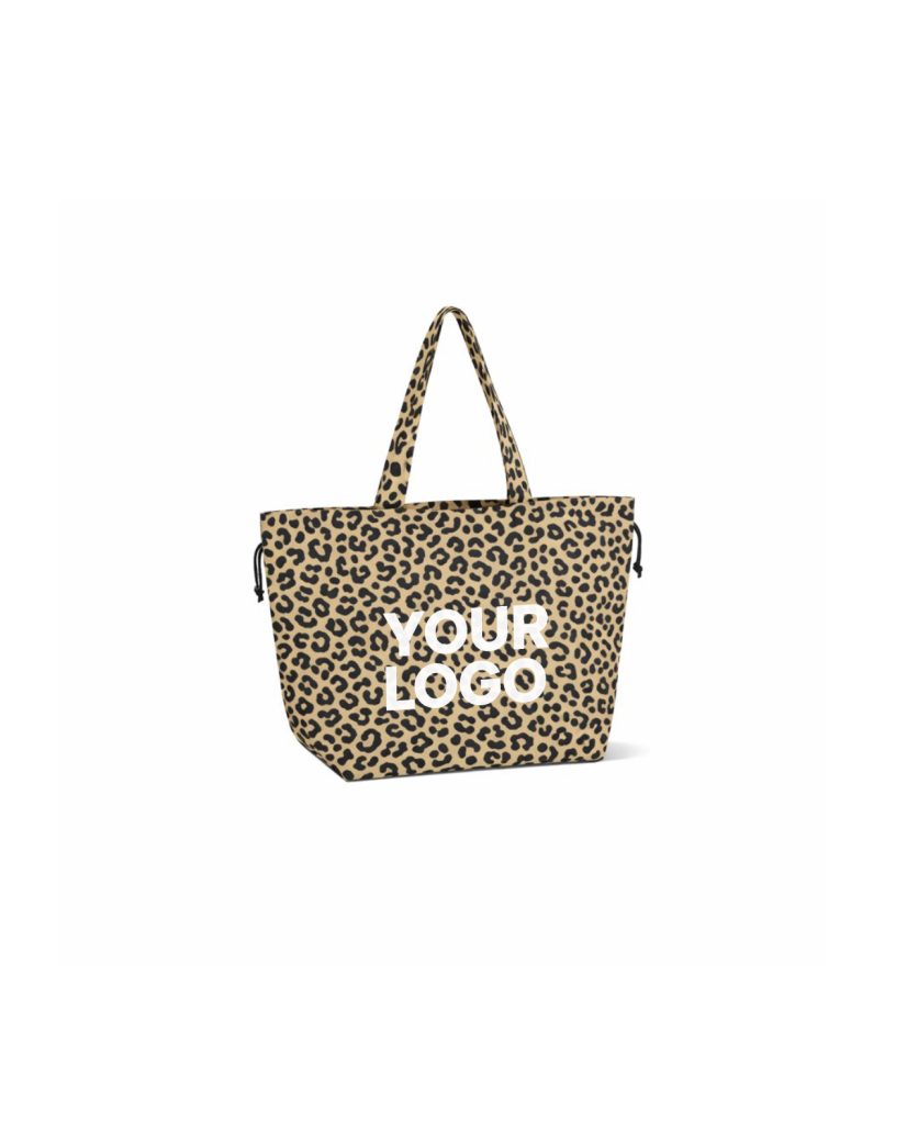 Bolsa NICE Leopardo – M (40 x 14 x 30 cm)