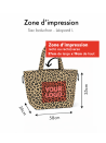 SAC NICE Léopard - L (58x24x35cm)