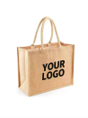 Bolsa de arpillera personalizada con tu diseño impreso - Haz tu pedido ahora.