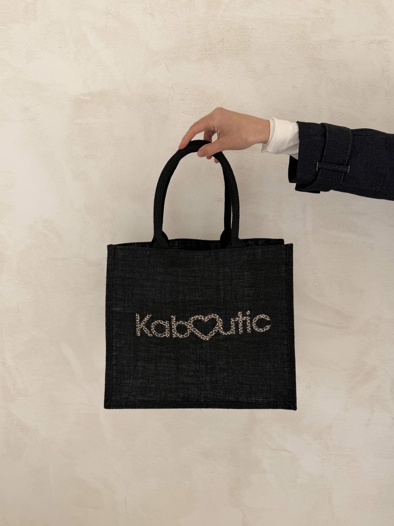 Schwarze Jutebeutel mit Ihrem Logo personalisiert - Jetzt bestellen