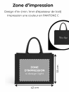 Schwarze Jutebeutel mit Ihrem Logo personalisiert - Jetzt bestellen