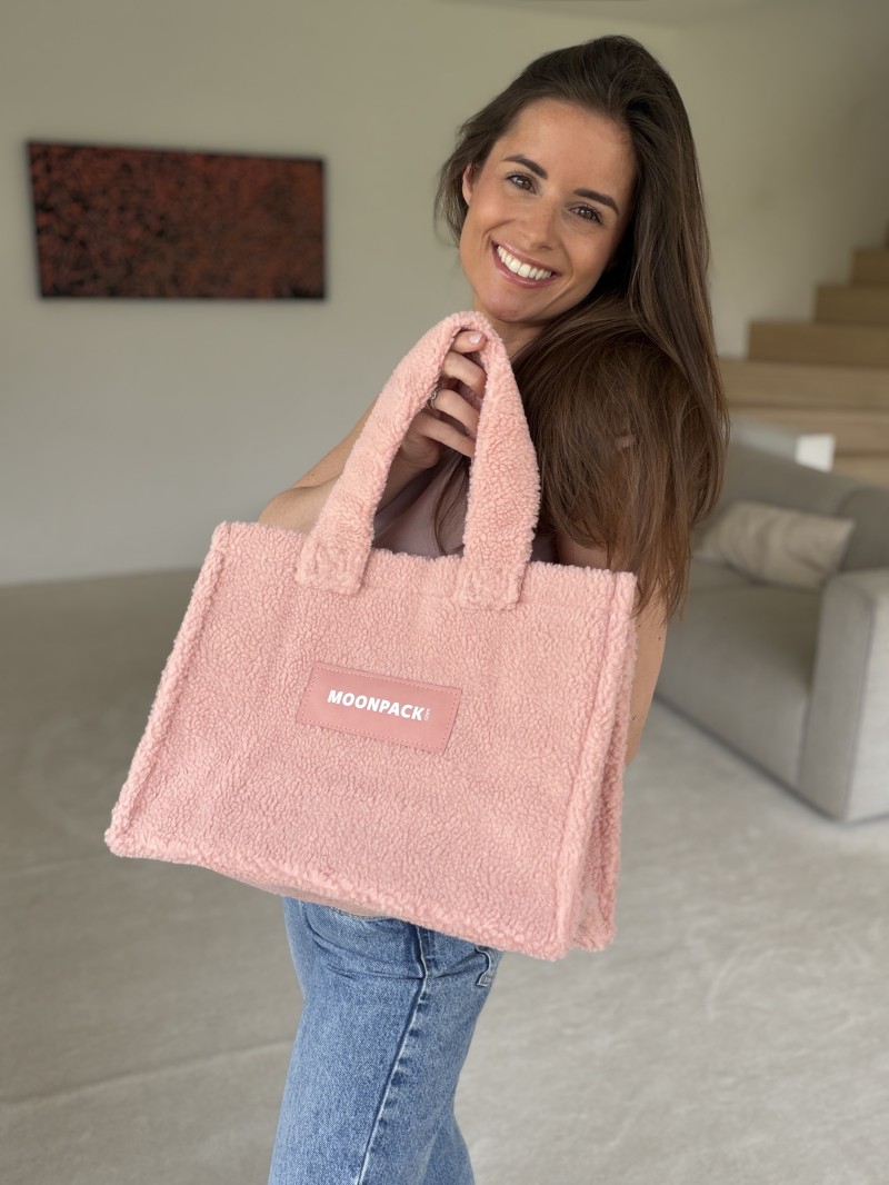 TEDDY DRAAGTAS - PASTEL ROZE