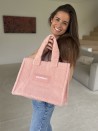 TEDDY BAG - POWDER PINK