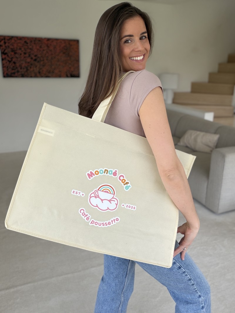 LYON BEIGE BAG - XL (55x14x40cm)