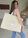 LYON BEIGE BAG - XL (55x14x40cm)