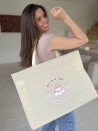 LYON BEIGE Tragetasche - XL (55x14x40cm)