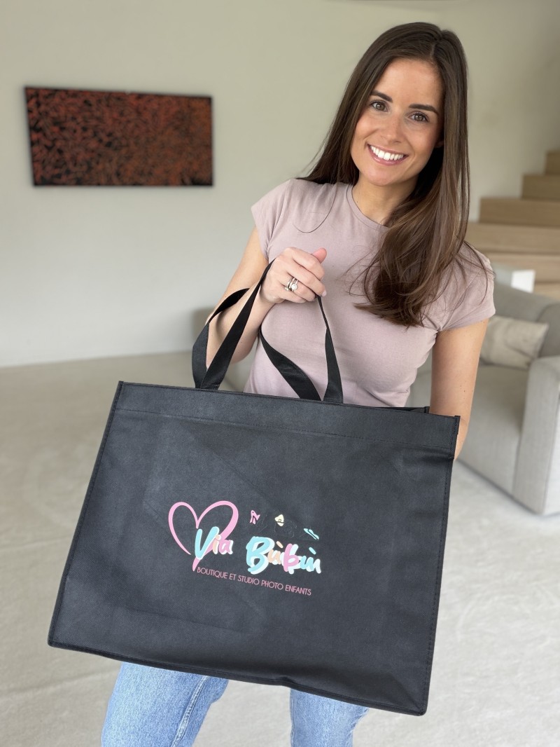 High-quality personalized reusable bags, inexpensive, fast