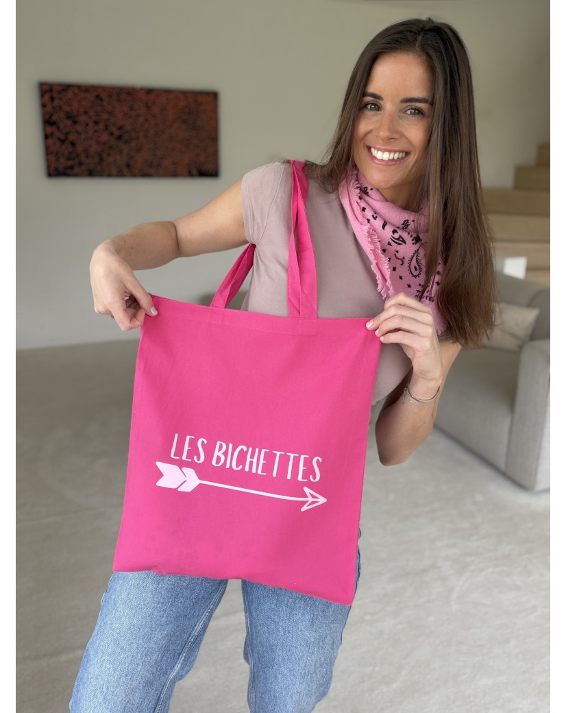 Tragetasche PARIS - FUCHSIA (38x42 cm)