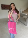Tragetasche PARIS - FUCHSIA (38x42 cm)