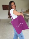 Tragetasche PARIS - MAUVE (38x42 cm)