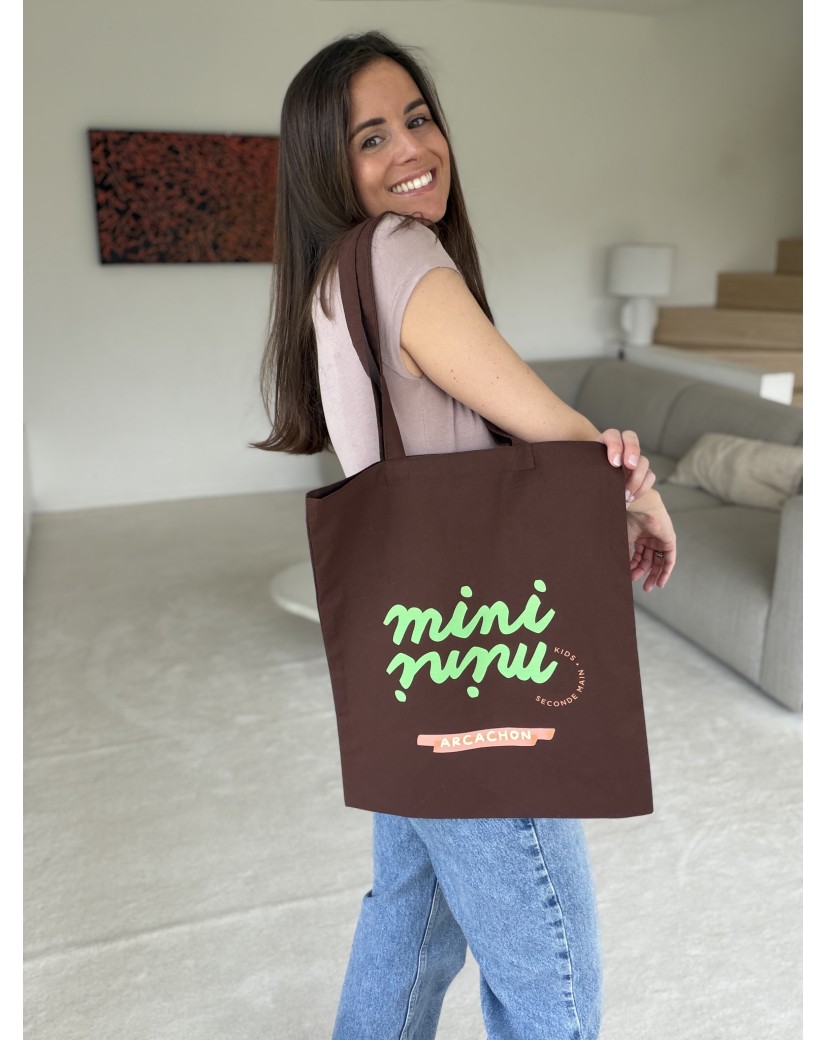 SAC PARIS - BRUN (38x42cm)