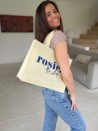 LYON BEIGE Tragetasche - M (35x12x28cm)