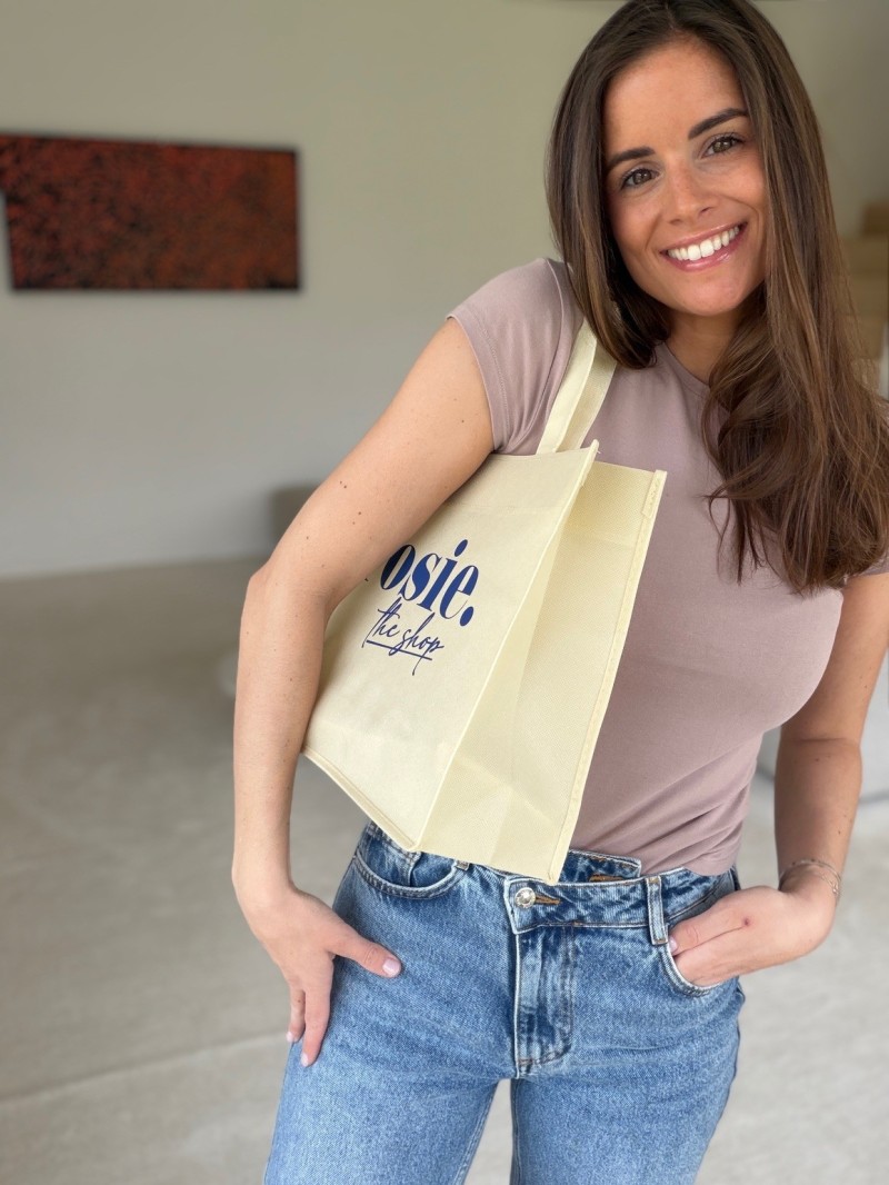 LYON BEIGE BAG - M (35x12x28cm)