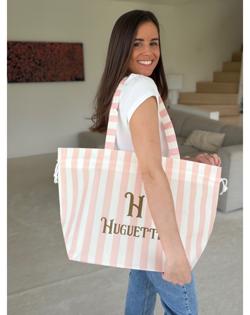 NICE LINEA Light Pink Bag – L (58 x 24 x 35 cm)