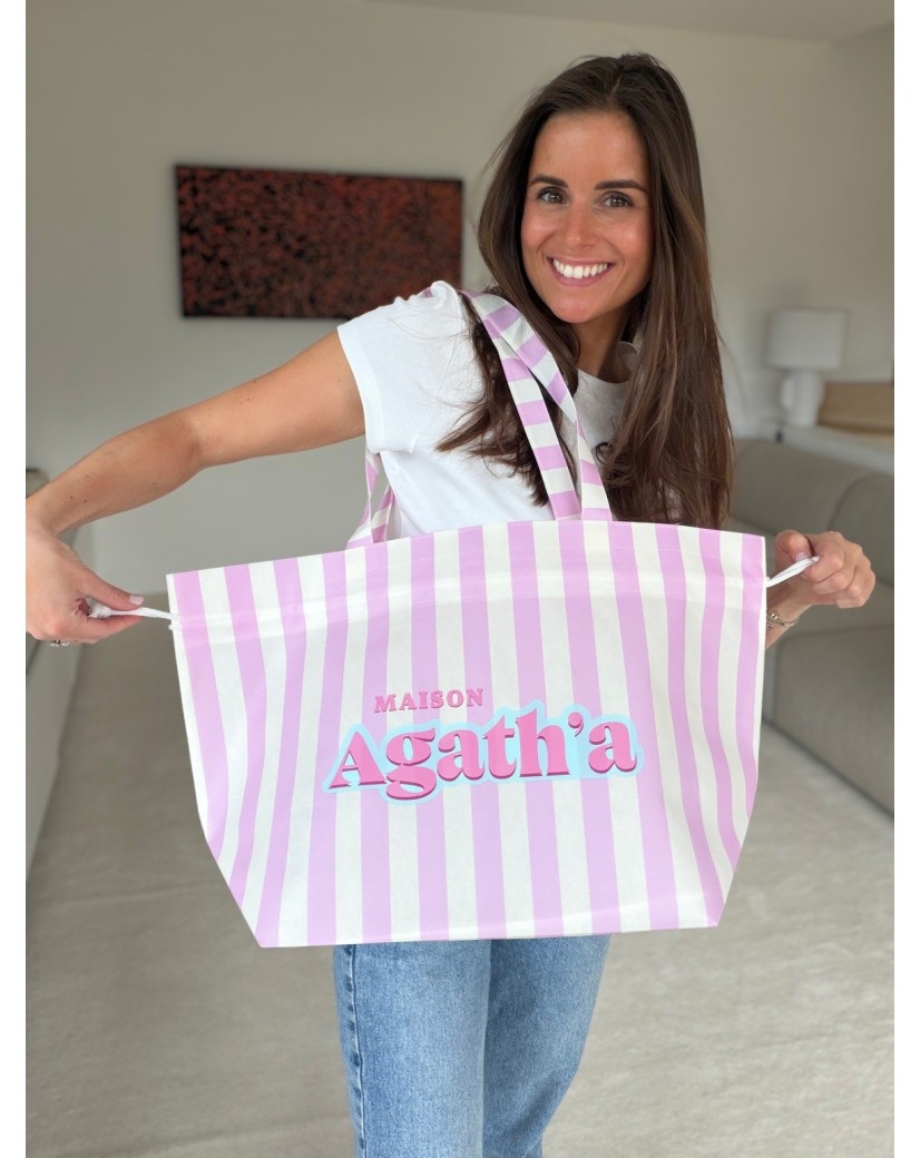 NICE BAG LINEA – PEPPY PINK - L (58 x 24 x 35 cm)
