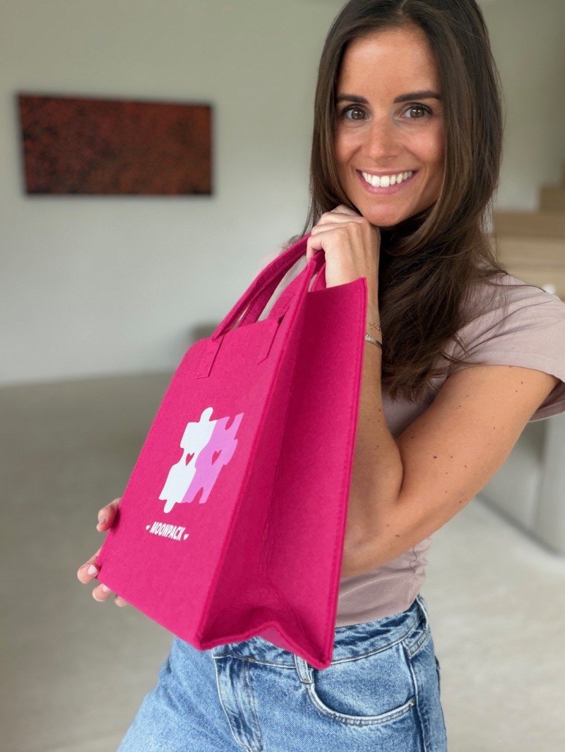 SAC GRENOBLE - FUSCHIA - M (35,5x11x28,5cm)