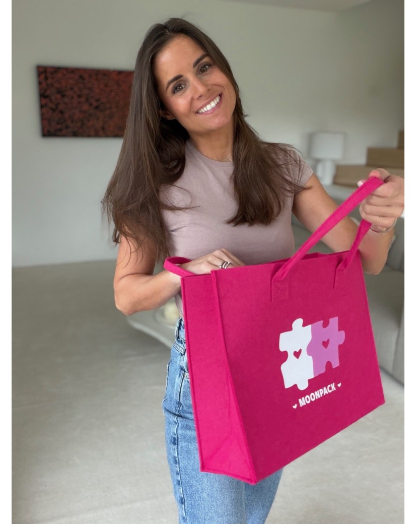 SAC GRENOBLE - FUSCHIA - M (35,5x11x28,5cm)