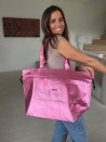 BOLSA NICE ROSA ORO L (58x24x35cm)