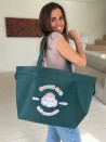 SAC NICE VERT SAPIN L (58x24x35cm)