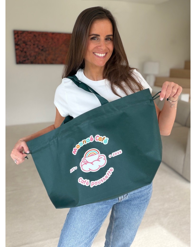 SAC NICE VERT SAPIN L (58x24x35cm)