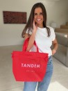 Bolso reutilizable Nice Rojo - M (40x14x30cm)