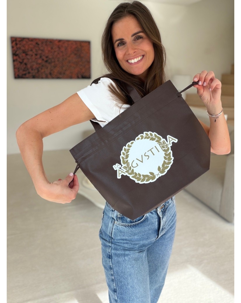 SAC NICE BRUN - M (40x14x30cm)